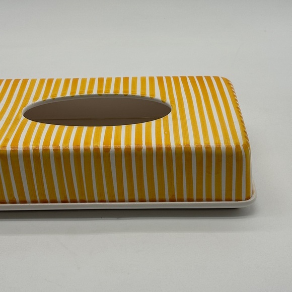 Vintage Porta Ceramic Tissue Holder 11 x 6 Bathroom Containers - Picture 4 of 9